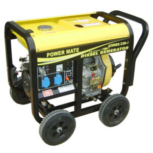 PowerMate 6500 SMT 4- takts diesel aggregat 1 fas 230 V