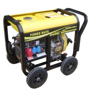 PowerMate 6500 SMT 4- takts diesel aggregat 1 fas & 3 fas 230/400 V
