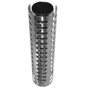 Refleks Ytterrør rustfritt 1 m 2,5"