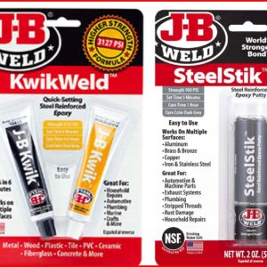 JB Weld KwikWeld  og JB Wels steel stik Spar over 100,-