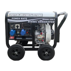 Power Mate 8000DE dieselaggregat 3 fase 230V Duopower