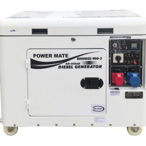 Power Mate 8000 dieseaggregat 3 fase 400V Duopower